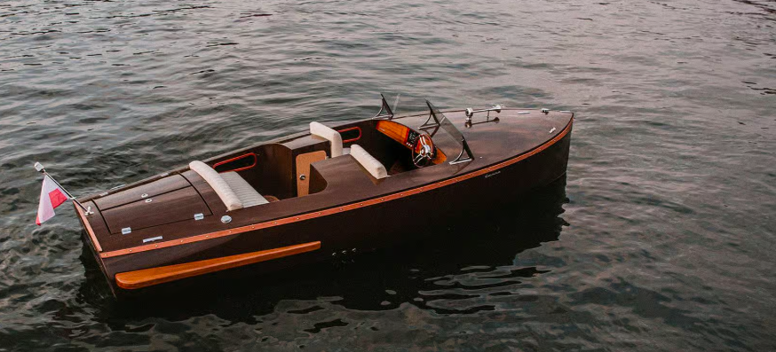Canna One floats on river