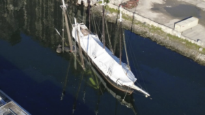 Pilot after the sinking. Image courtesy of Alex Pincus via Instagram