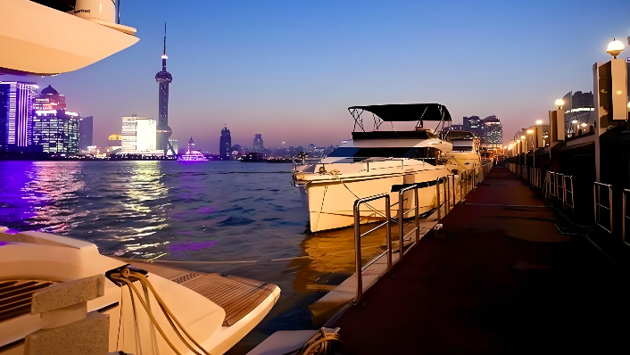 Shanghia waterfront where ICOMIA conference to take place
