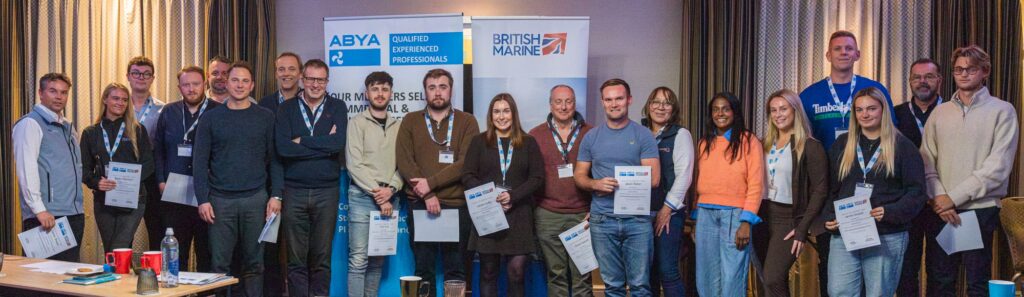 line of business people with certificates