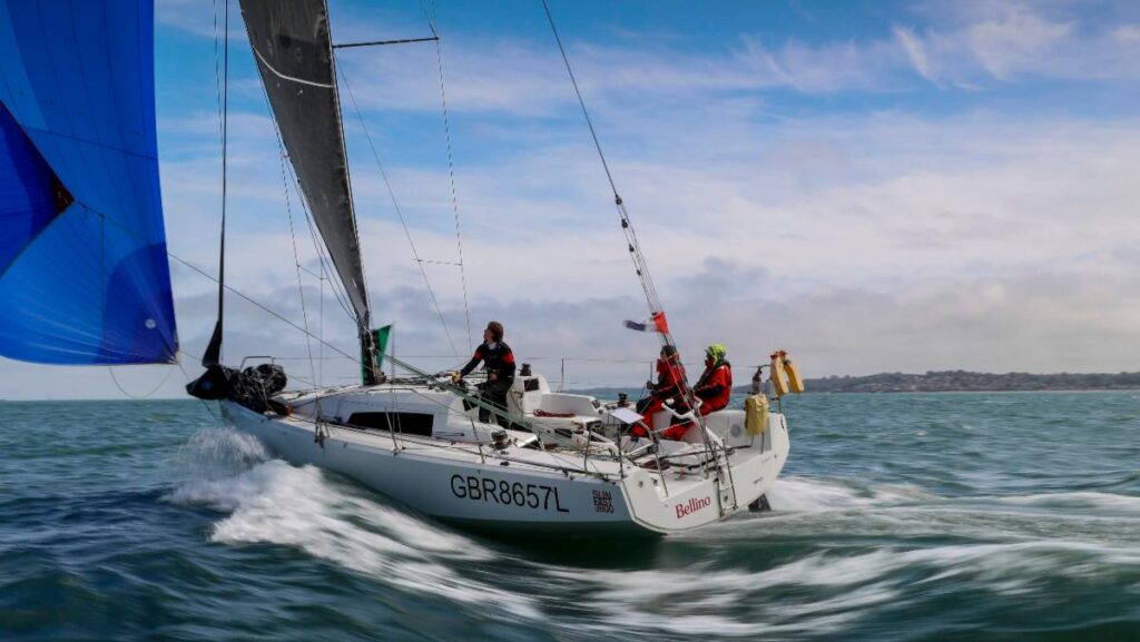 Sun Fast 3600 Bellino yacht under sail