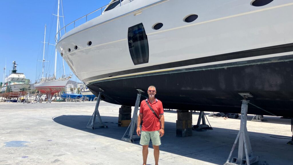 One European user is Captain Osvaldo Cioppi, skipper of the Pershing 72 SILVER PEARL