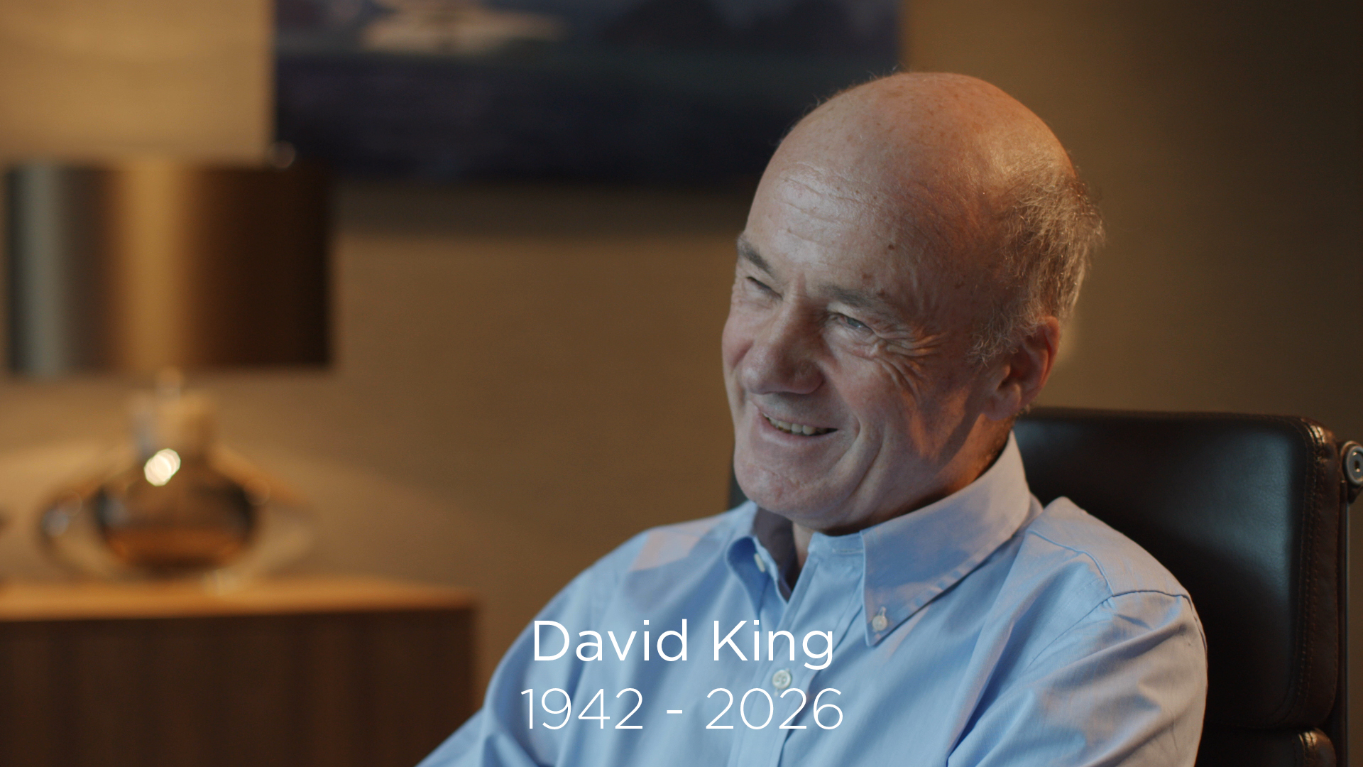 David King, founder Princess Yachts