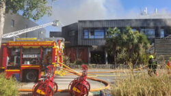 Aftermath of Temo fire