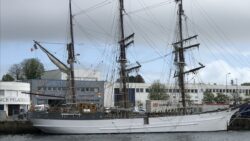 Le Français is relaunched in Concarneau following its refit