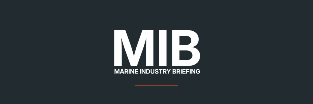 Logo for Marine Industry Briefing podcast