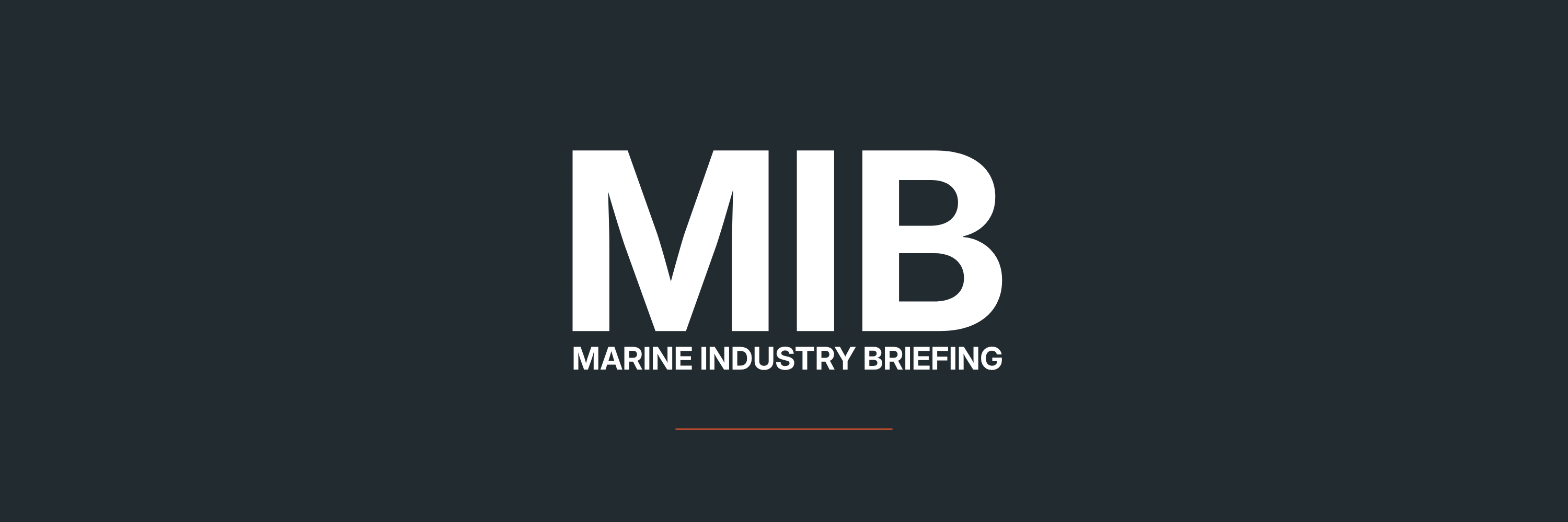 Logo for Marine Industry Briefing podcast