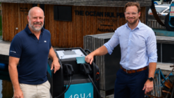 Aqua superPower's Niels Astrup (left) with Hyke's Charles Pembroke-Birss