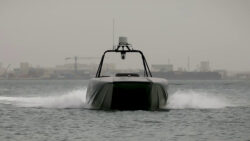 Front profile of FLIR USV