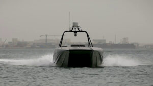 Front profile of FLIR USV