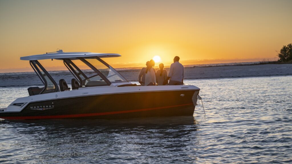 Boat with the JL Audio M200 range installed
