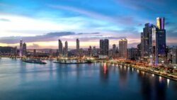 Panama city skyline