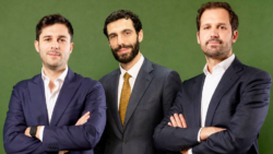 three men
