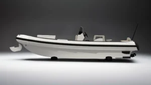 Rendering of the Evene quest 72 tender boat