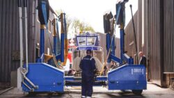 Eyemouth Marine operates a 50-tonne Sublift at Eyemouth Harbour