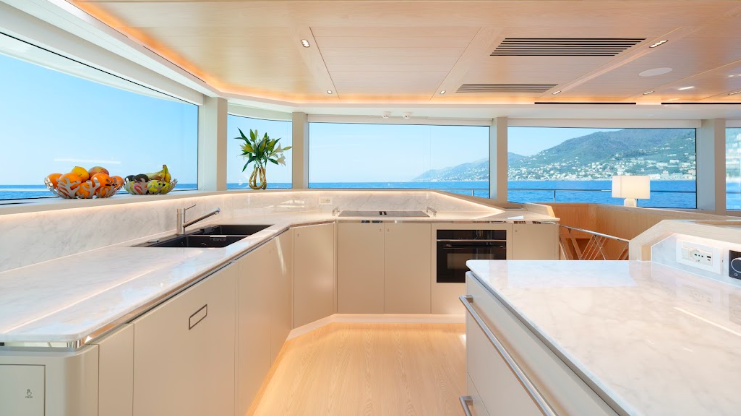 galley on GranOcean W78