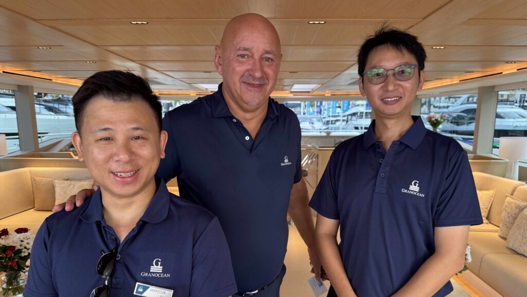 three men