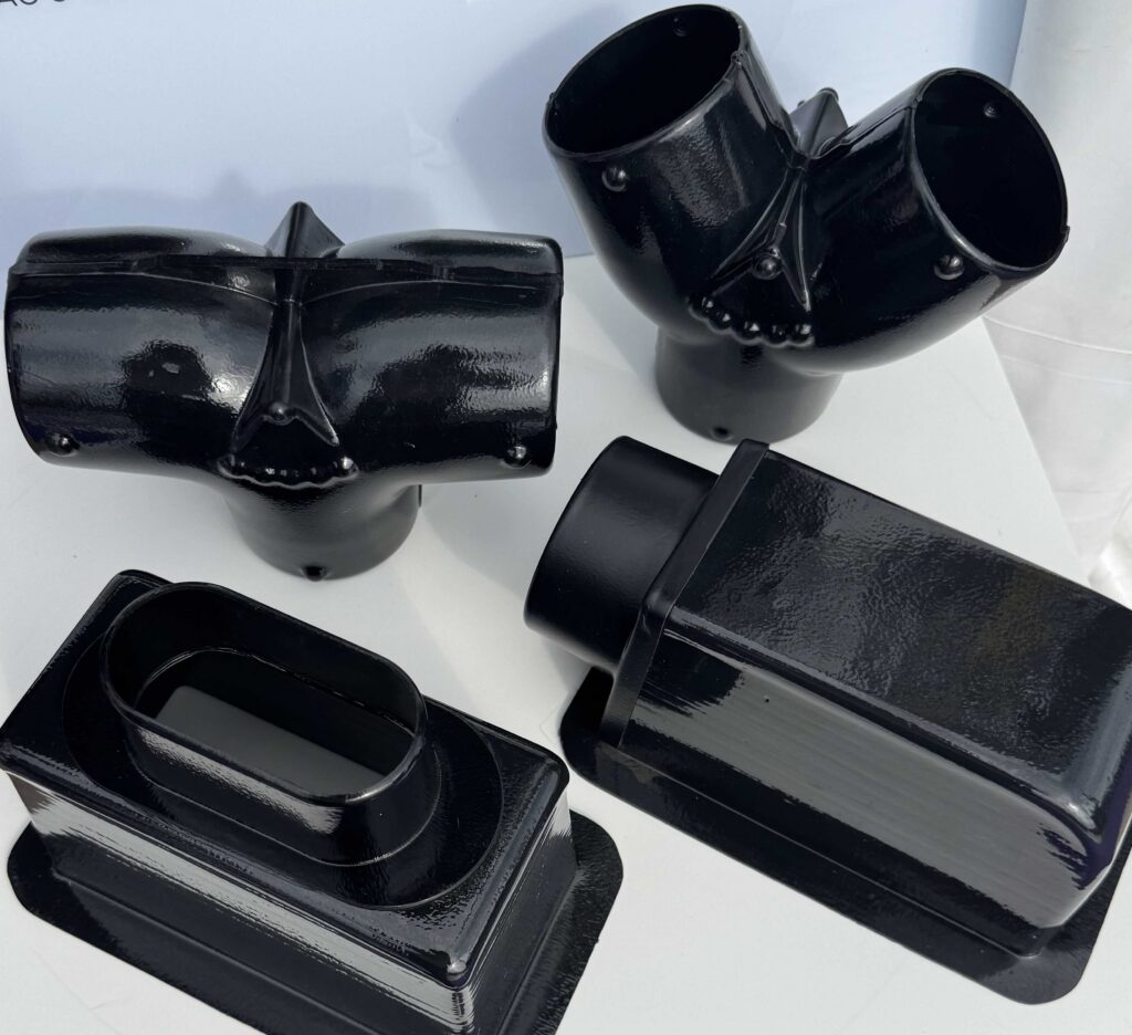 plastic components for air con