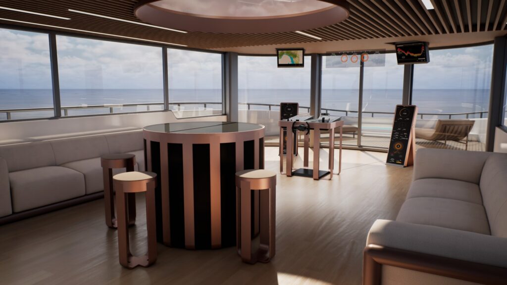 Point Break yacht bridge concept