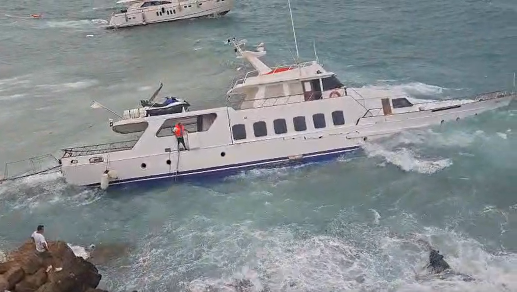 Two yachts destroyed and businessman killed after Cyprus storm