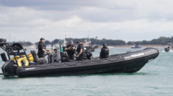 Police boat in portsmouth