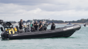 Police boat in portsmouth