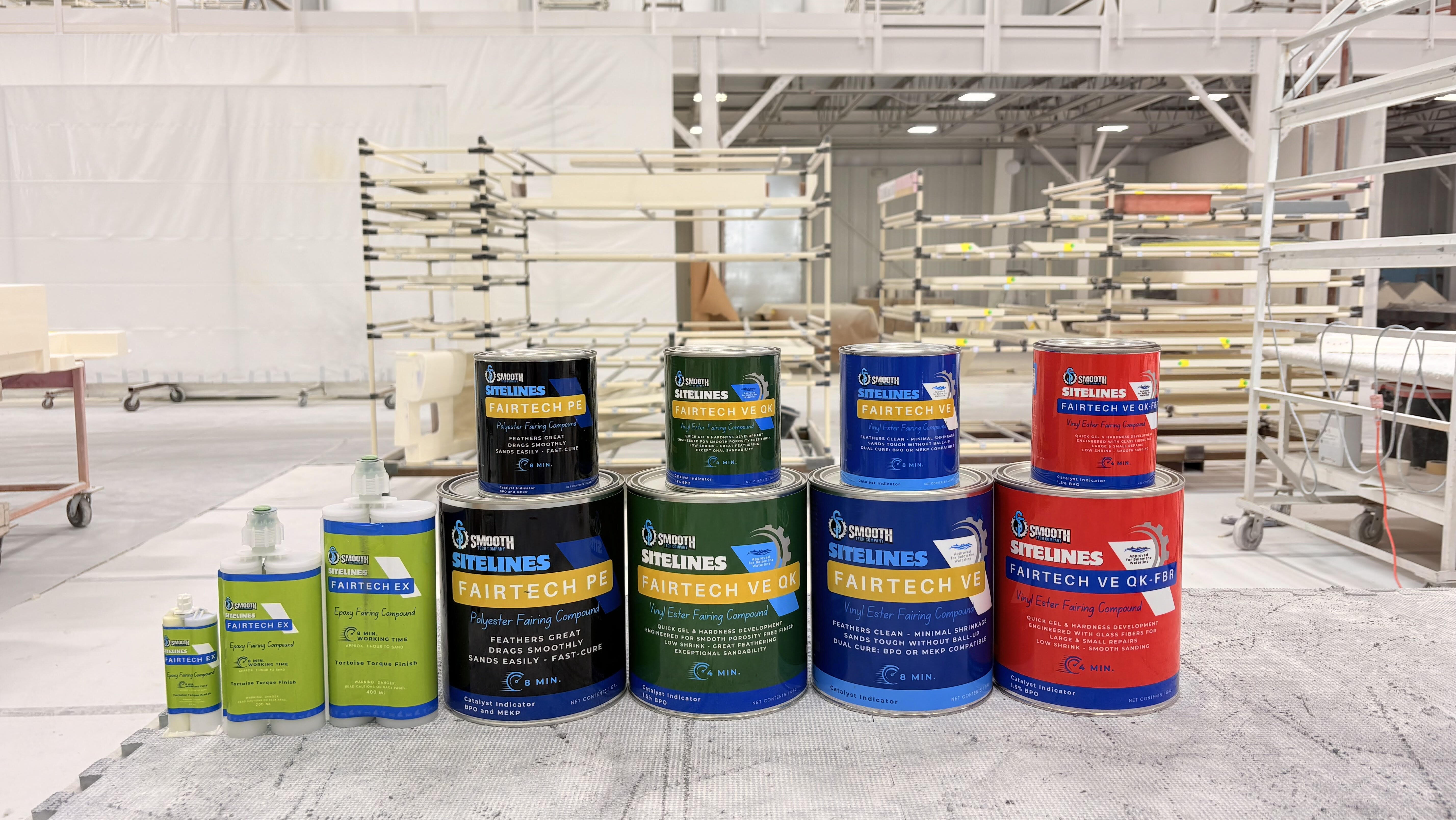 Smooth Technology develops adhesives and fillers for marine applications