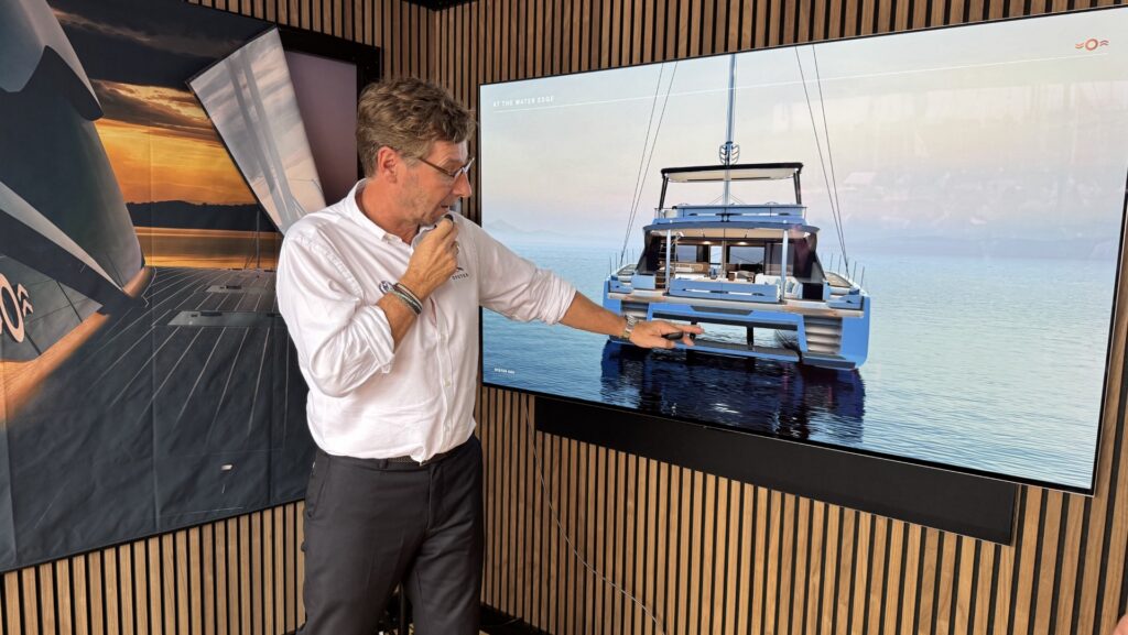 Stefan Zimmermann Zschocke at Oyster stand Cannes 2026