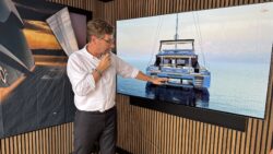 Stefan Zimmermann Zschocke at Oyster stand Cannes 2026