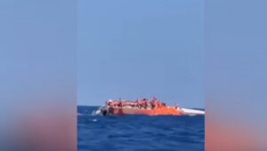 Screenshot of ferry capsized