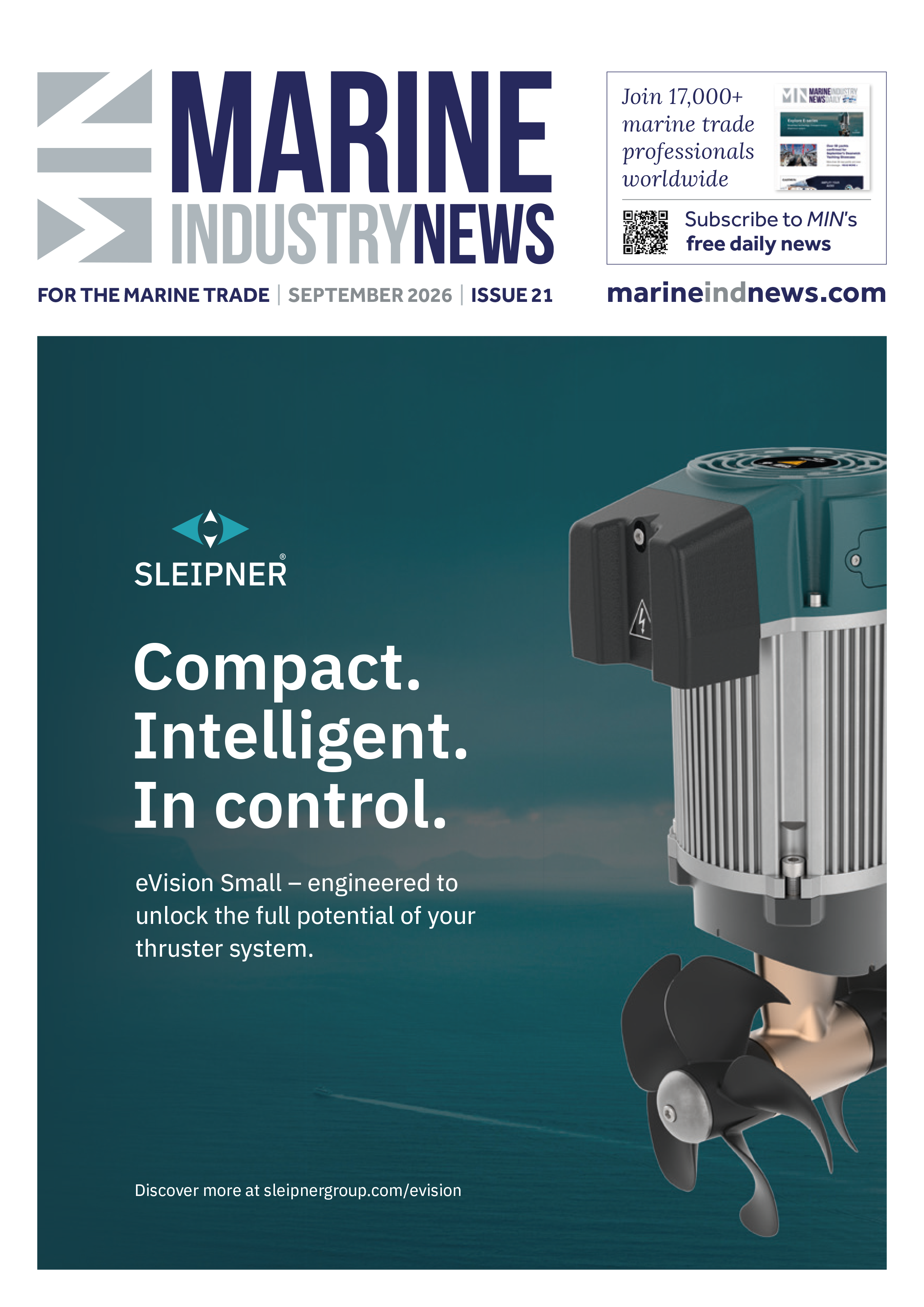 Marine Industry News Magazine Issue 20 front cover