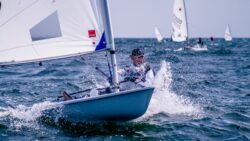 Man sailing