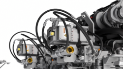 The YF12e Hybrid combines diesel and electric propulsion in one system