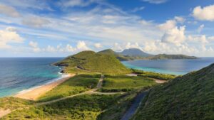 Island vista in St Kitts and Nevis