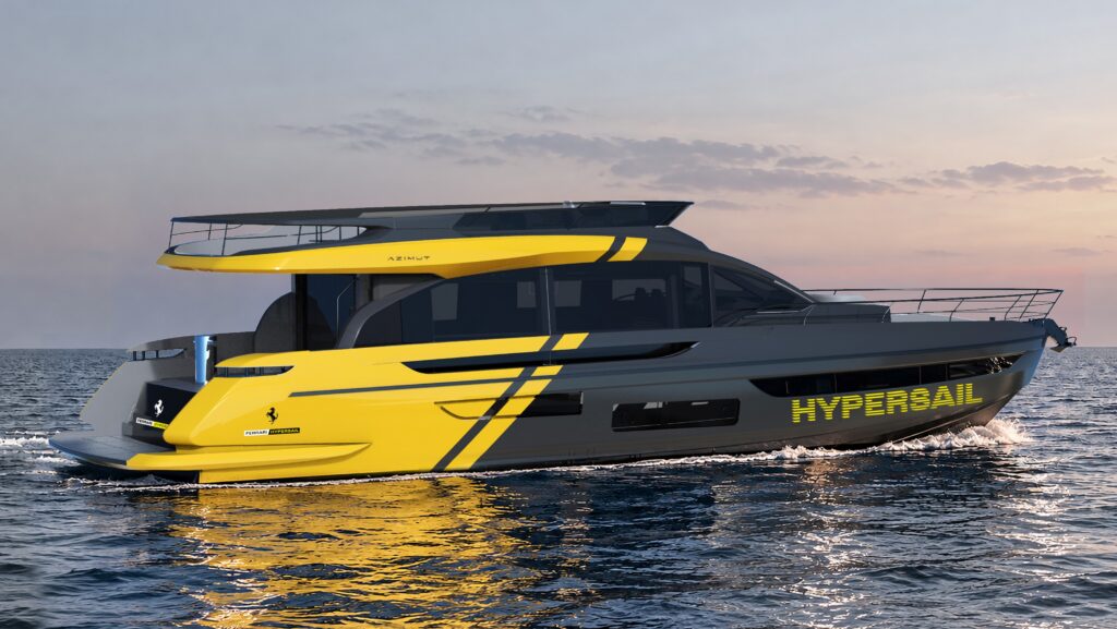 Azimut Ferrari Hypersail boat