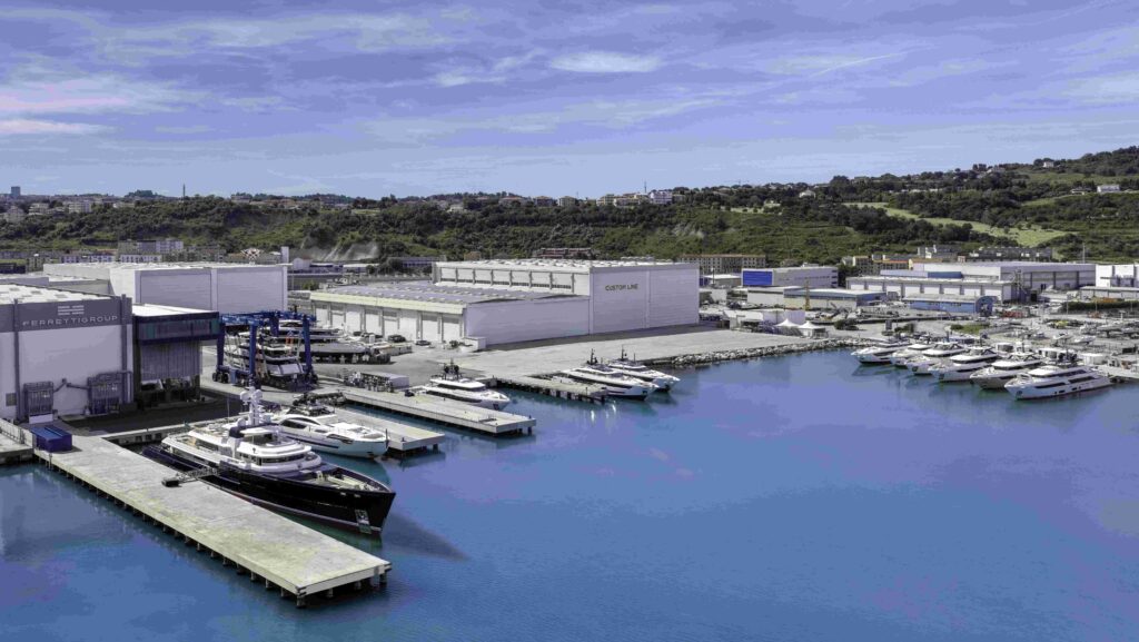 Ferretti Group gains approval for 100-metre yacht construction in Ancona