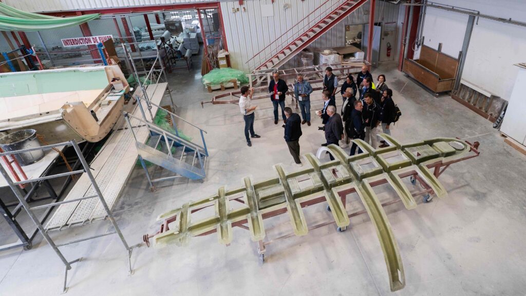 viewing boats in build