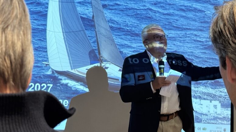 Petros Michelidakis, show director for boot Düsseldorf, media breifing (Large)