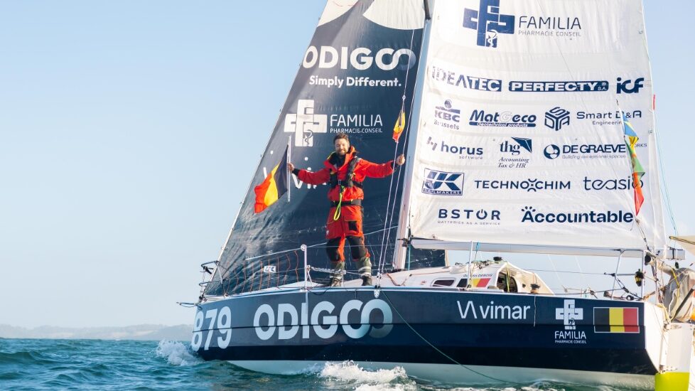 Quentin Debois at sea