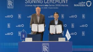 Rolls-Royce and MAKEEN signing ceremony
