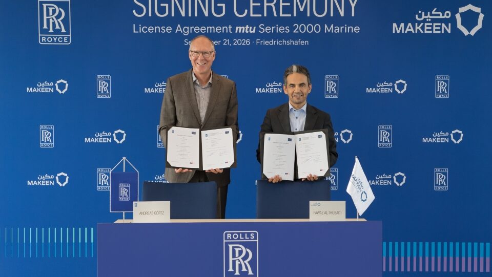Rolls-Royce and MAKEEN signing ceremony