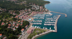 Porto San Rocco sits in the Gulf of Trieste, near the Slovenian and Croatian borders