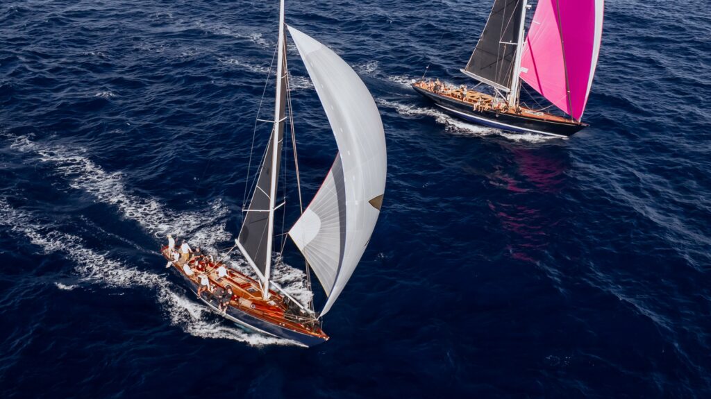 aerial view spirit yachts
